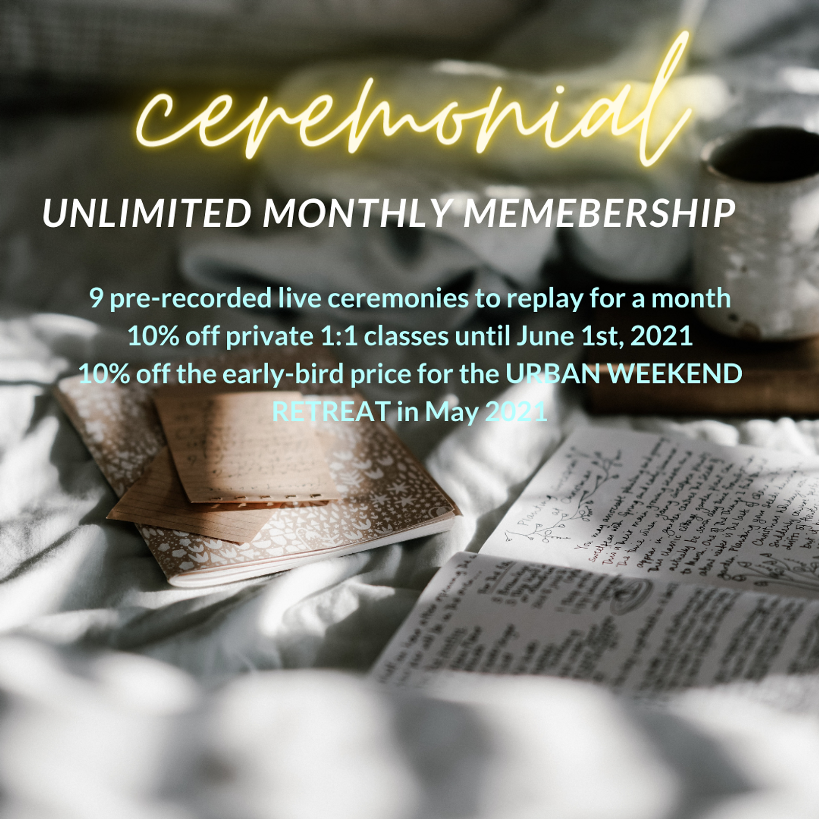Ceremonial Unlimited Monthly Membership
