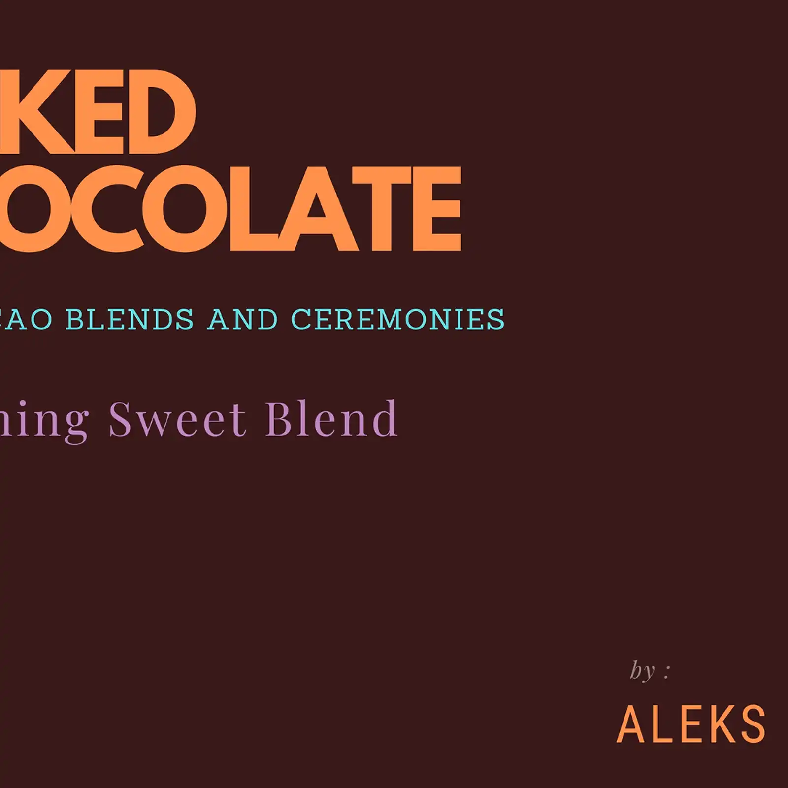 Thumbnail: Calming Sweet Blend | unsweetened | classic